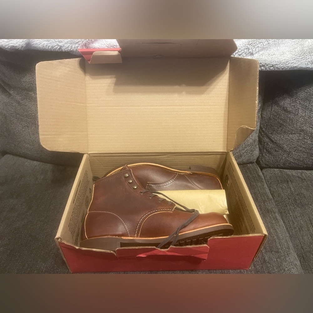 Red Wing Men’s Blacksmith 3340 Briar Brown Size 8.5 - Picture 7 of 12